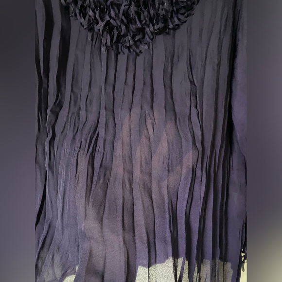 Purple fringe top - Picture 3 of 6